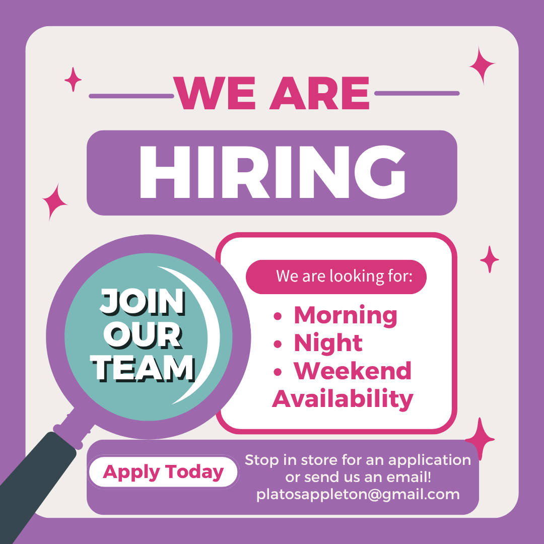 We are hiring